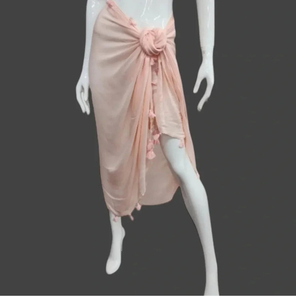 Quagga Greenleaf Sarong Coverup Scarf Eco Friendly w/Free Bracelet Sunkissed OS - Picture 2 of 10